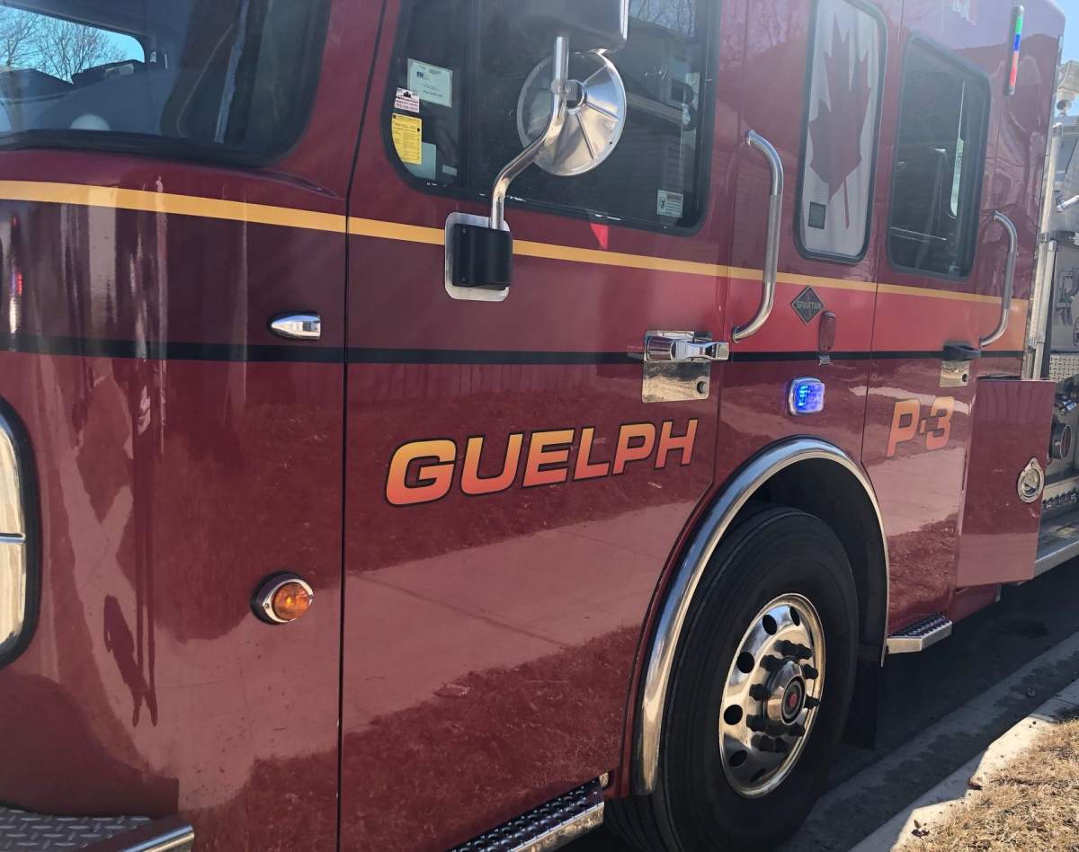 A fire in Guelph's north end on Monday night is under investigation.