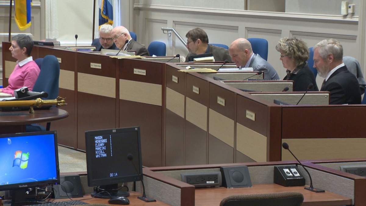 FILE- Halifax Regional Council passed its 2017/2018 fiscal budget on April 24, 2018.