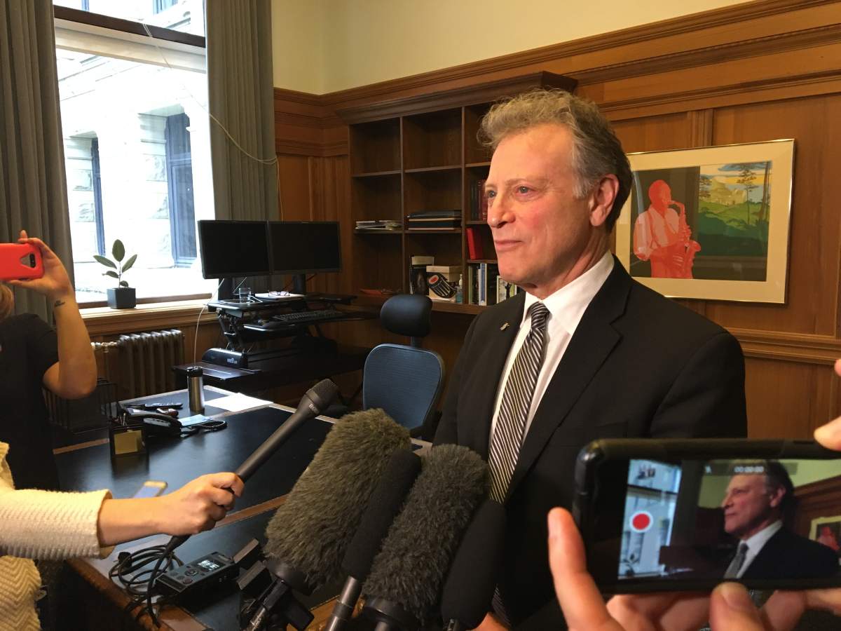 B.C. Environment Minister George Heyman says government is changing its air pollution targets.