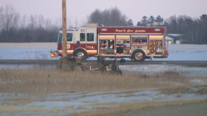 One person is dead after a two-vehicle crash just outside of Saskatoon.