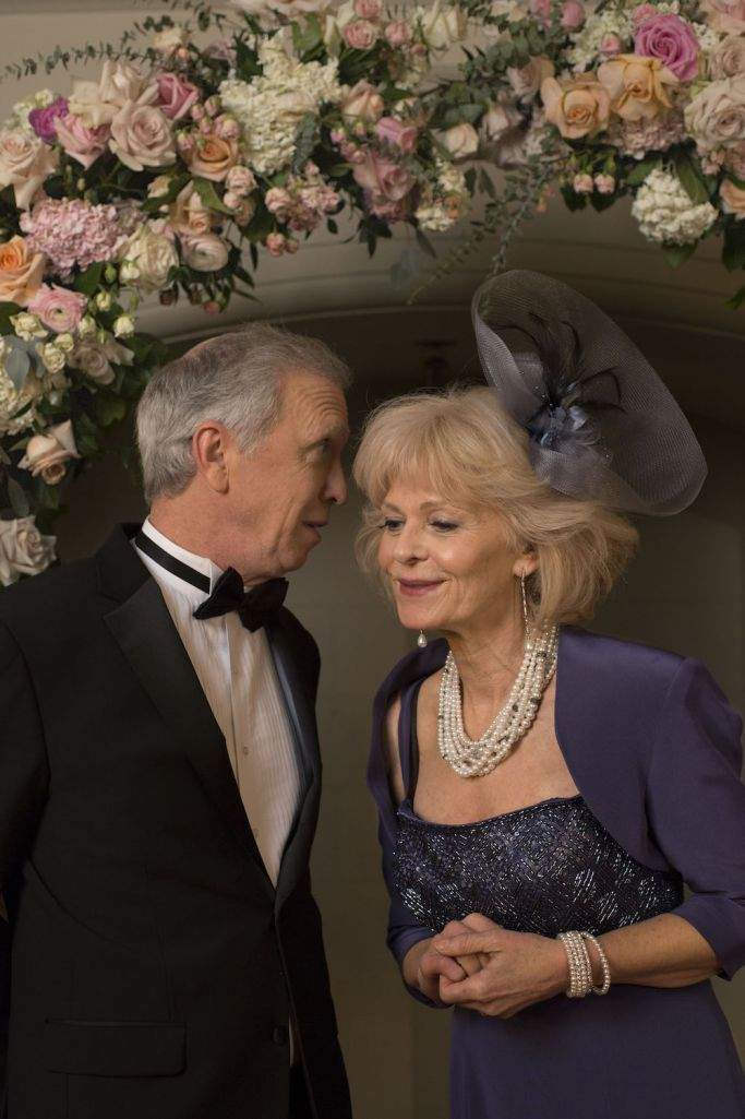 Steve Coulter as Prince Charles and Deborah Ramsay as Camilla, Duchess of Cornwall.