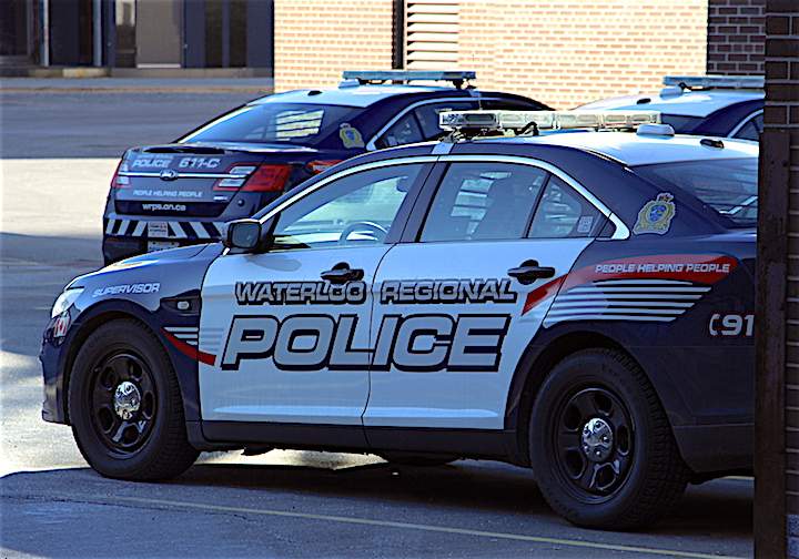 Waterloo Regional Police say the suspect was located with the reportedly stolen wheelchair in his possession.
