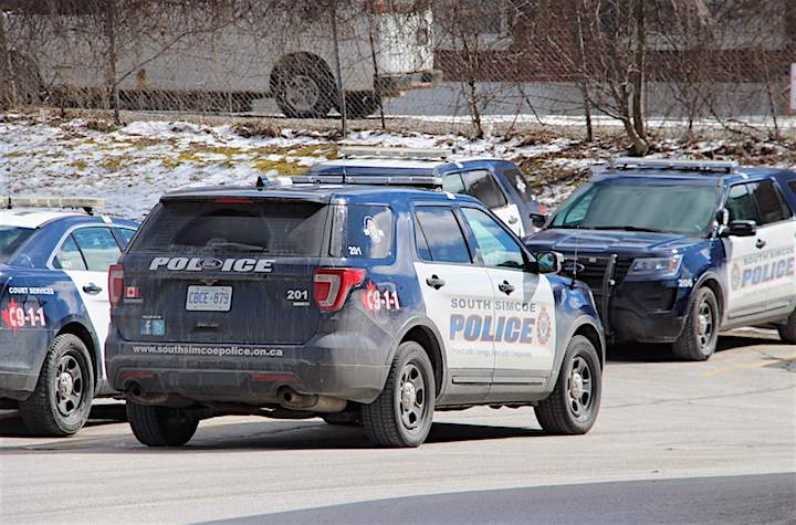 South Simcoe police clocked a man driving 120 km/h in a 60 km/h zone in Innisfil.