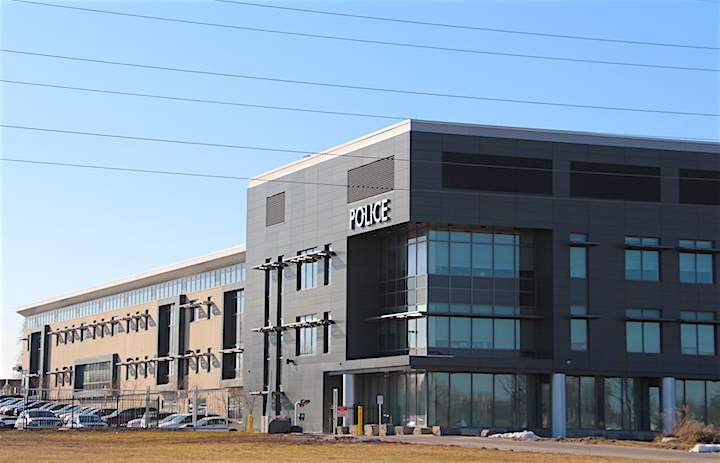 The Niagara Regional Police Service headquarters in Niagara Falls, Ont.