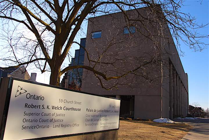 Navdeep Sidhu was scheduled to appear at the courthouse in St. Catharines on Wednesday for a bail hearing.