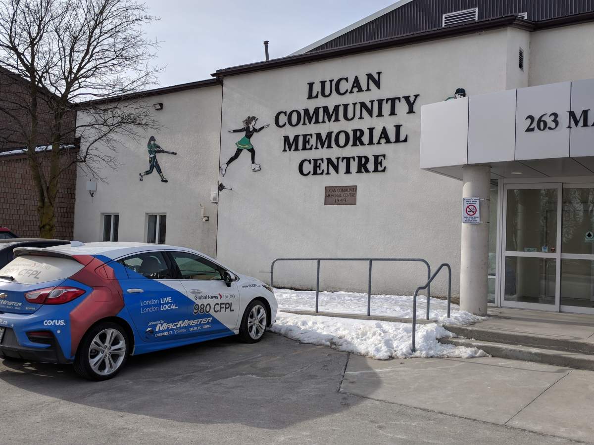 The preseason game between the Toronto Maple Leafs and Ottawa Senators will be held at the Lucan Community Memorial Centre.