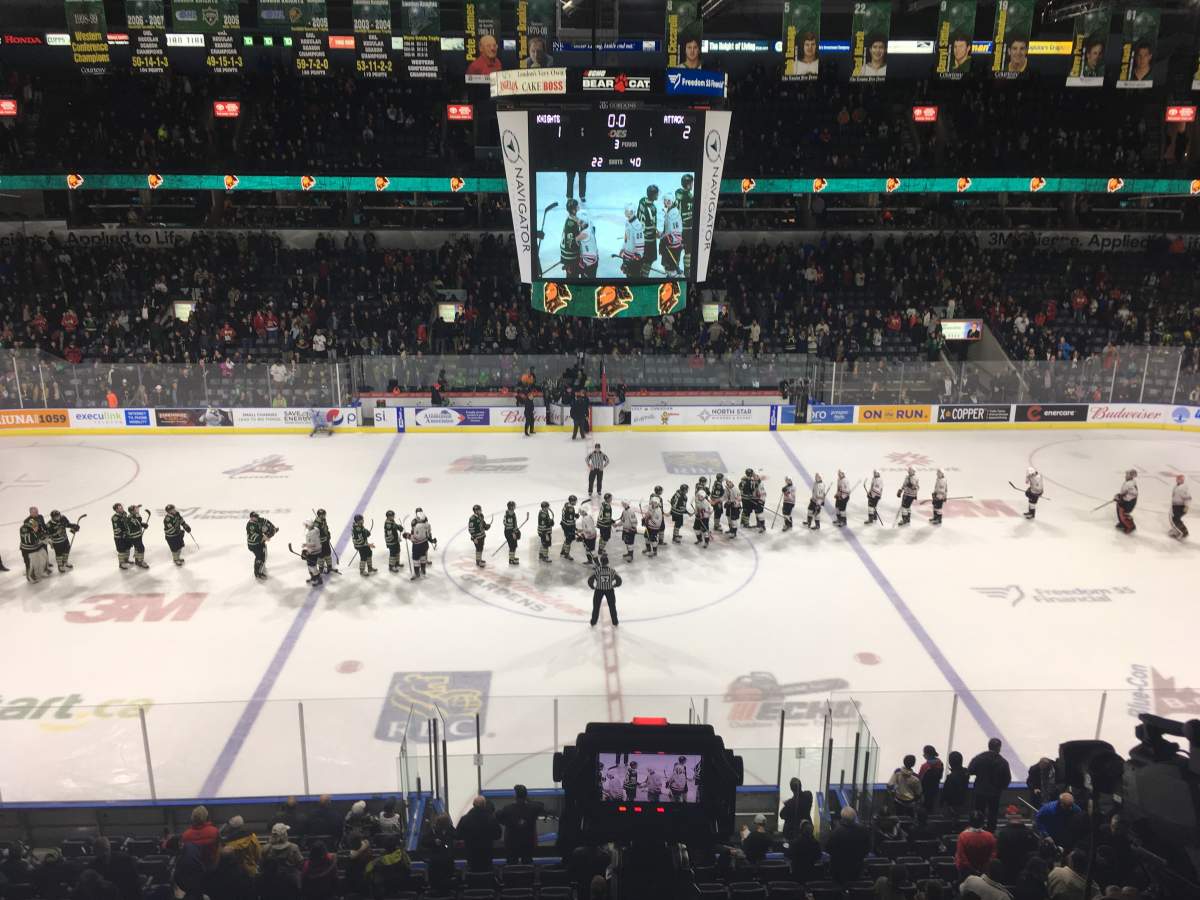 Attack end London Knights’ season with 2-1 win at Budweiser Gardens - image