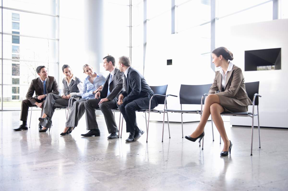 Don't isolate yourself at your new job, experts say. instead, make sure to eat lunch with co-workers and introduce yourself around the office.