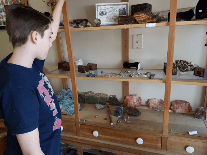 It was a shocking weekend for Judah Tyreman, 13, but he vows his shop and museum will remain open.