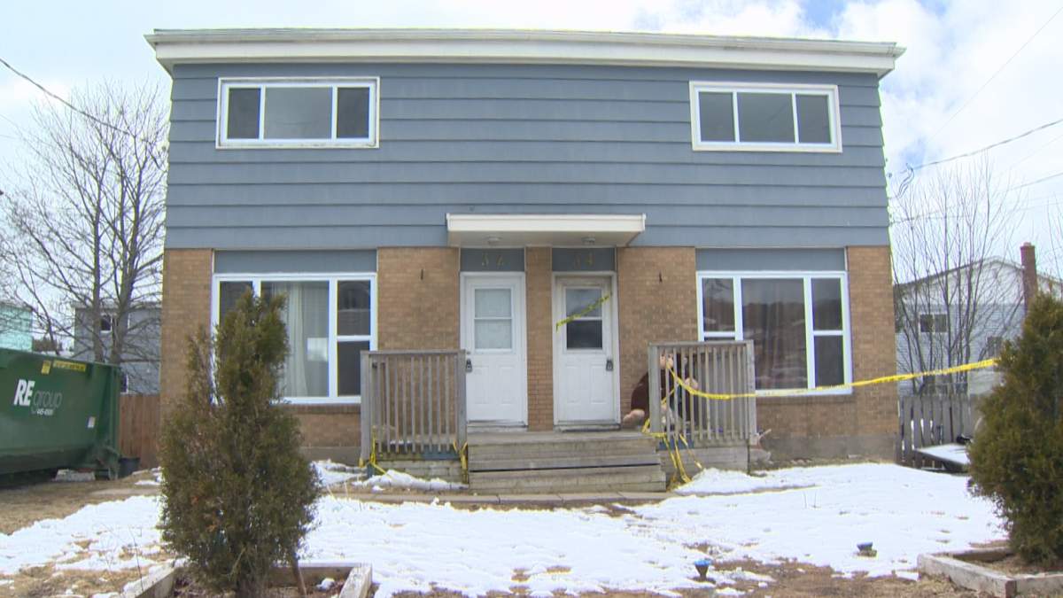 The Leaside Drive house in Lower Sackville, N.S., where a fire occurred earlier in the month, pictured on March 12, 2018.