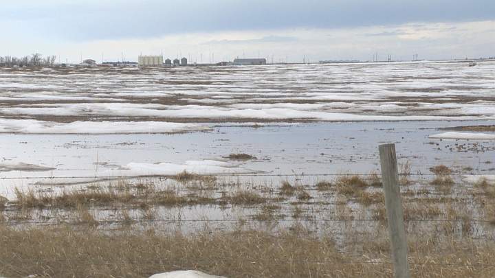 (File photo from 2018) Municipal District of Taber issues Alberta Emergency Alert for overland flooding.
