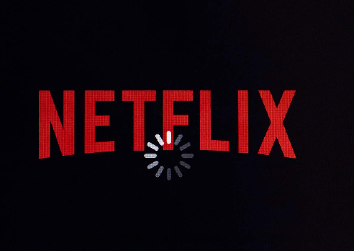 The Netflix logo is displayed on an iPhone in Philadelphia, Monday, July 17, 2017. 