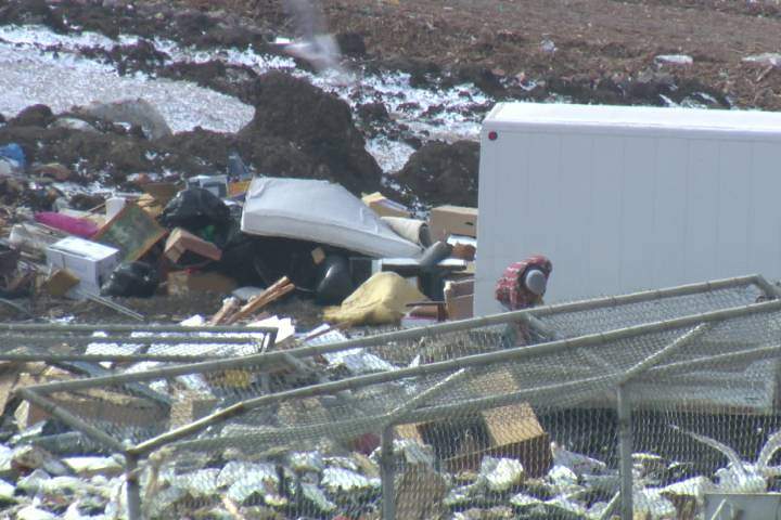 The Regina landfill. 