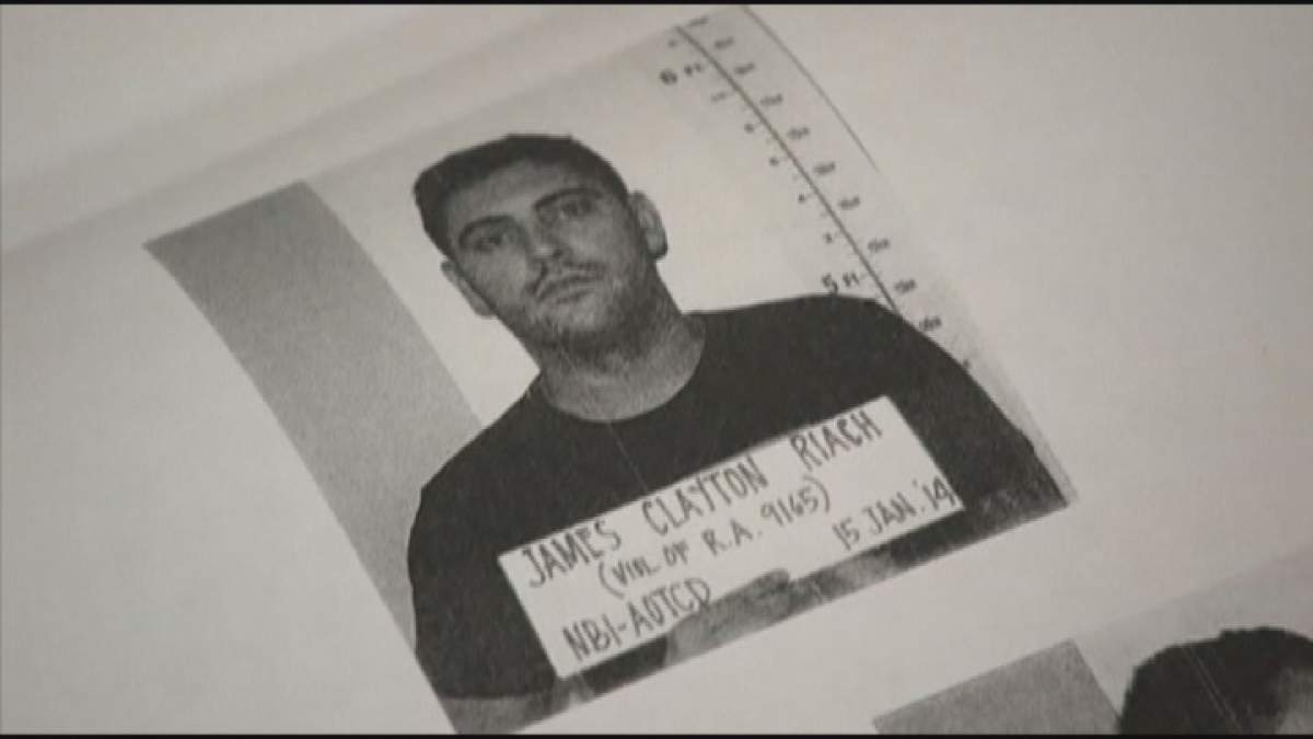 James Riach has been sentenced to life in prison for drug smuggling in the Philippines.
