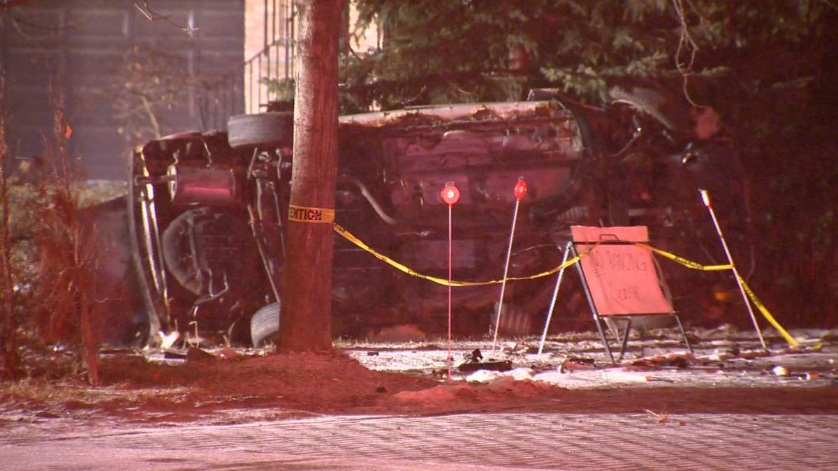 A man is dead following a single-vehicle crash in Richmond Hill on March 16, 2018.