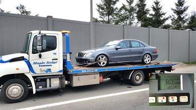 The vehicle of a driver found driving 90 km/h over the speed limit in Maple Ridge, marking the fastest speeder in the city so far this year.