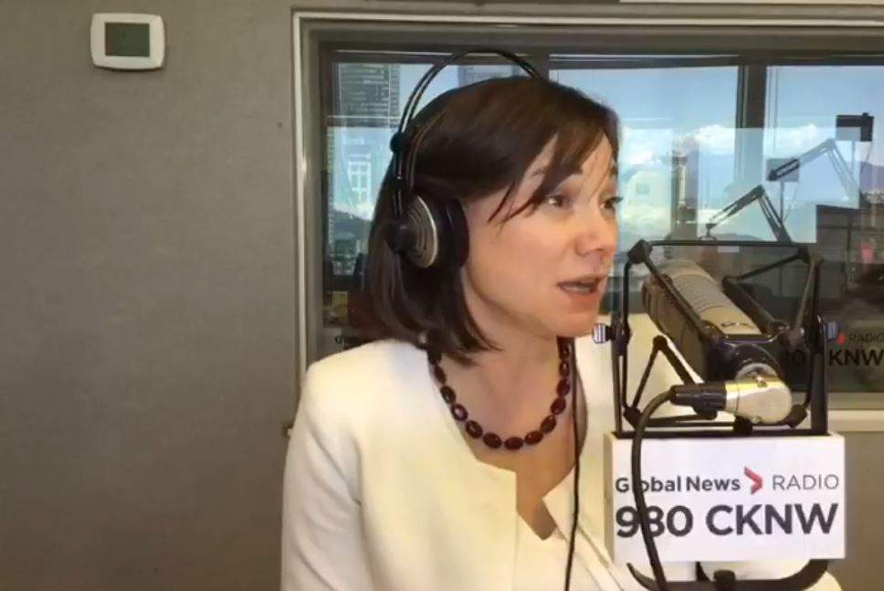 Alberta Environment Minister joined the Lynda Steele Show in Vancouver and made her case for the pipeline expansion.