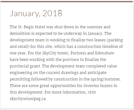 City of Regina prepared to force Capital Pointe development to back-fill site - image