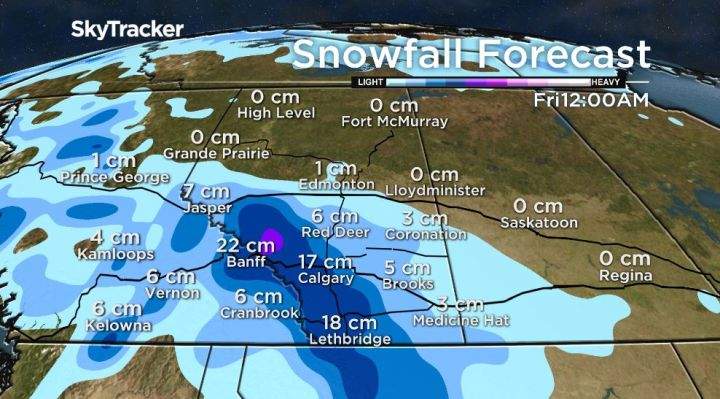 Winter storm moves into Calgary Thursday - image