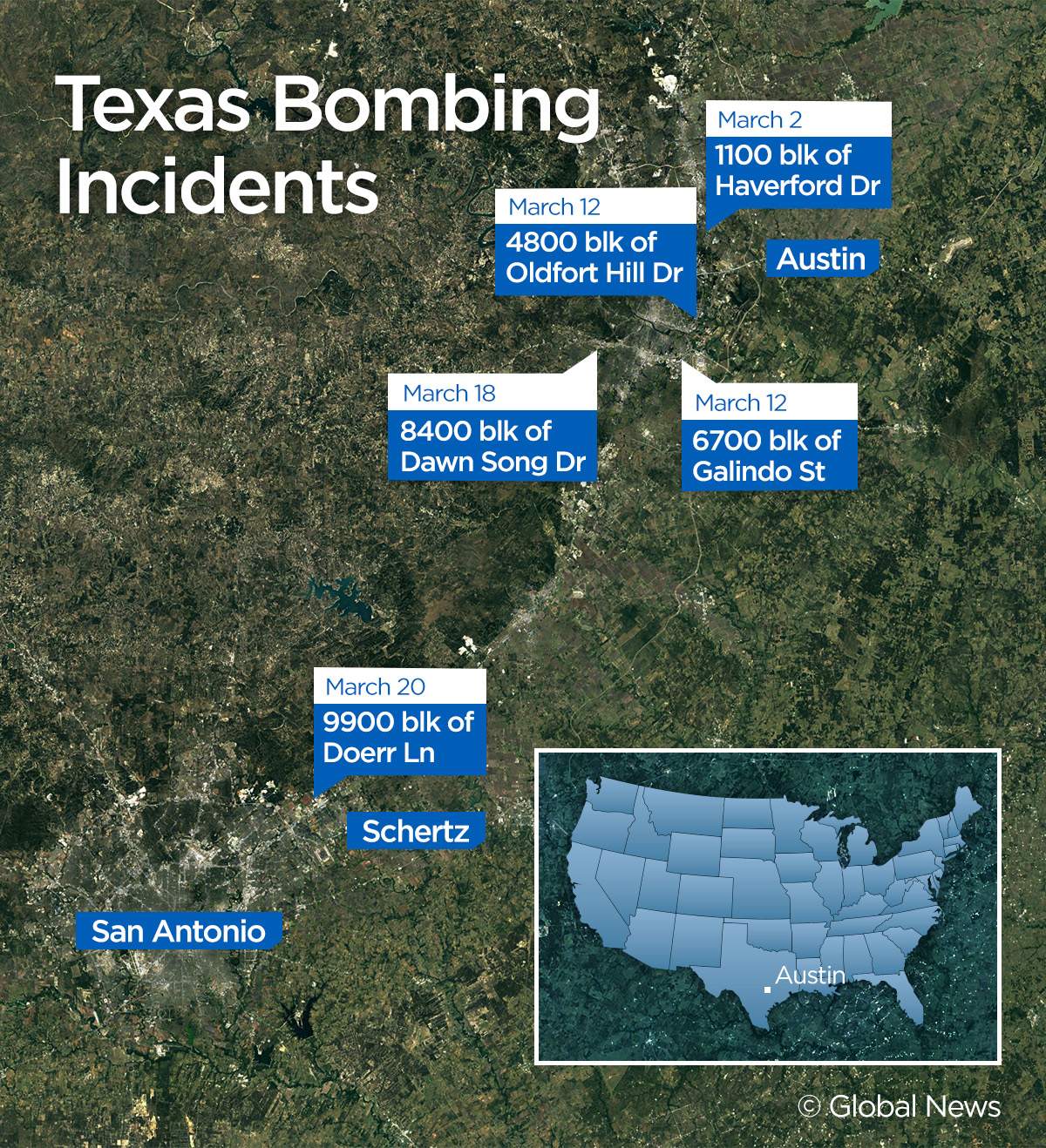 Package bound for Austin containing nails, shrapnel explodes at Texas FedEx facility - image