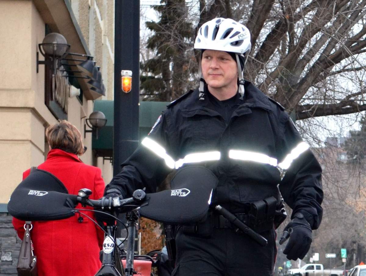 Const. Michael Zacharuk is named the Kiwanis Top Cop for 2017. 