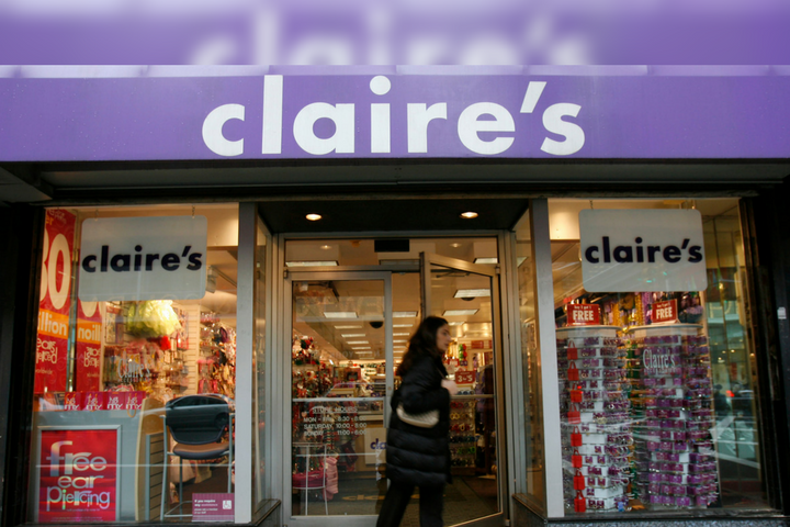 A U.S. consumer group says that a few makeup products sold at Claire's, geared toward youth, should not be used.