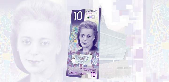Canada's new $10 banknote.