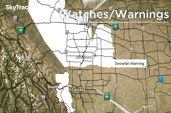 Spring is just over two weeks away, but winter still hanging on in parts of Alberta - image