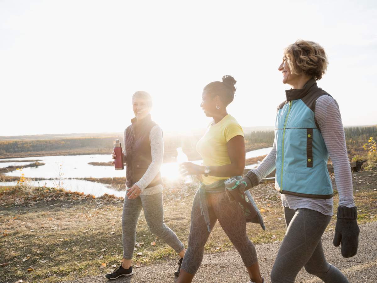 Walking is among the best low-impact exercises for burning calories. 