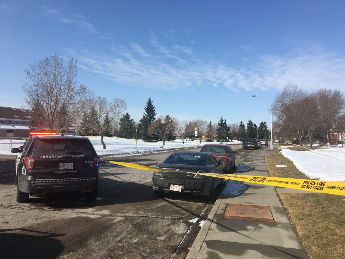 Man with gunshot wounds found near 91 Street and 150 Avenue at around 3:30 a.m. on April 8, 2018.