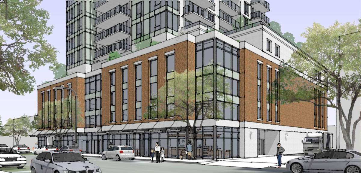 A 25 story condo tower is proposed for downtown Kelowna. 