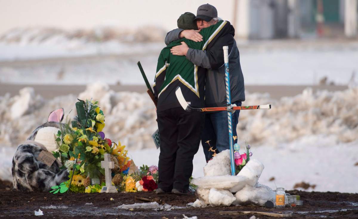 The community of New West Minster is hosting a tribute for the Humboldt Broncos Thursday.