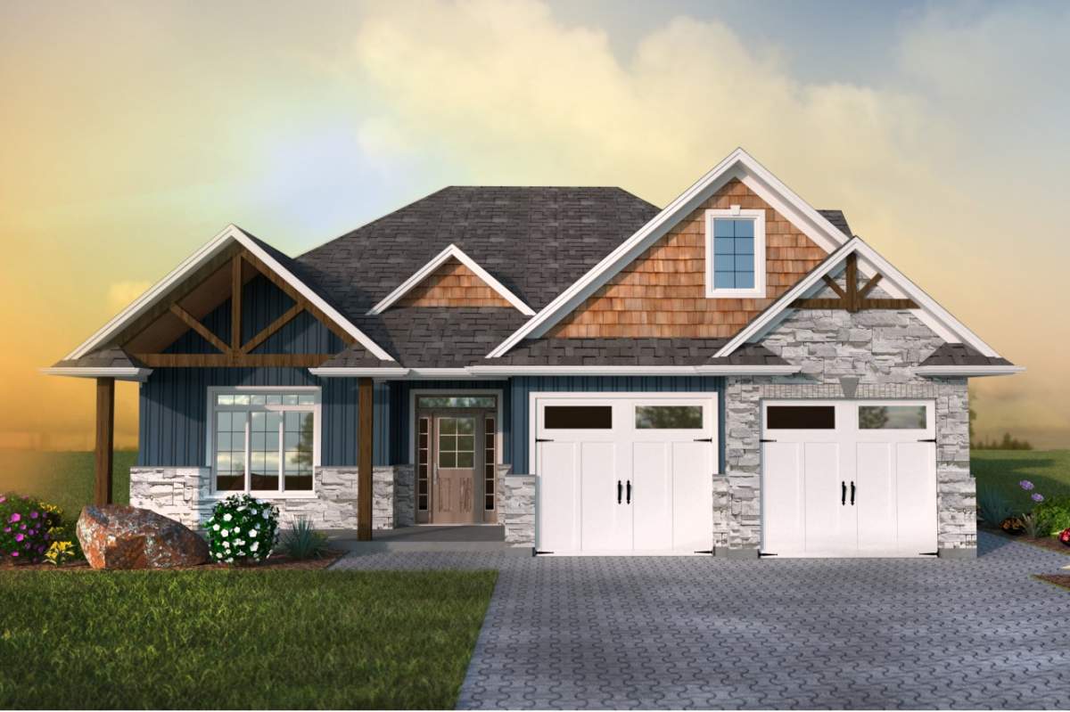 The Muskoka-style dream home concept in Bayfield.