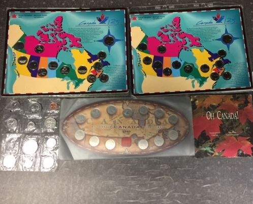 Coins discovered by the Nanaimo RCMP.