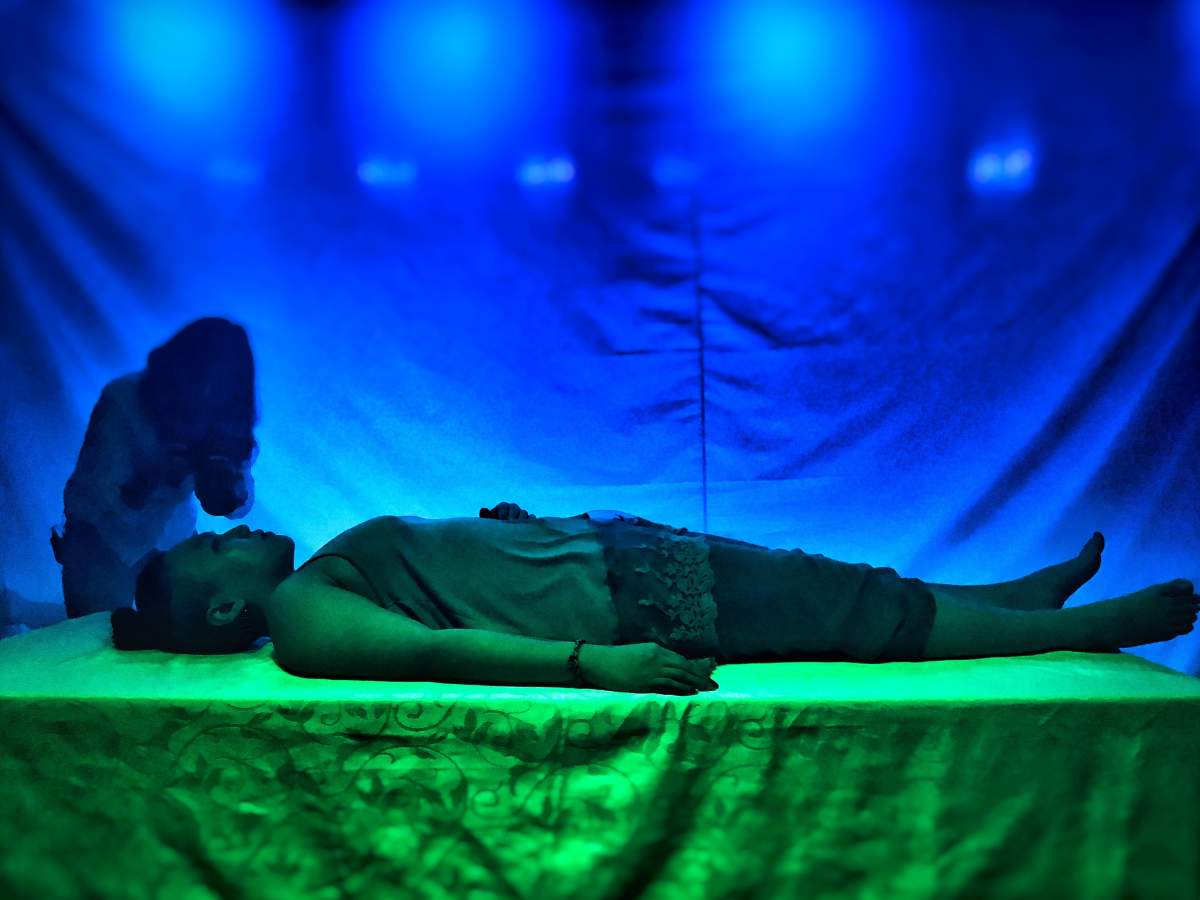 Multimedia artist Iman Bukhari photographs Krizia Carlos