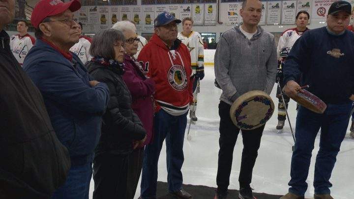 Nearly 30 teams from across Canada are in Saskatoon for the tournament, which showcases Aboriginal hockey talent.