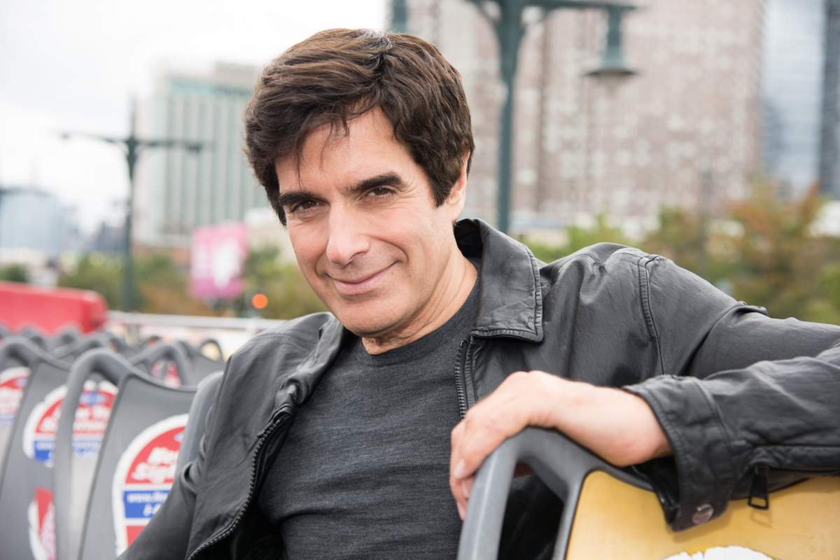 David Copperfield  attends the David Copperfield Ride Of Fame Induction Ceremony at Pier 78 on Sept. 11, 2015 in New York City.