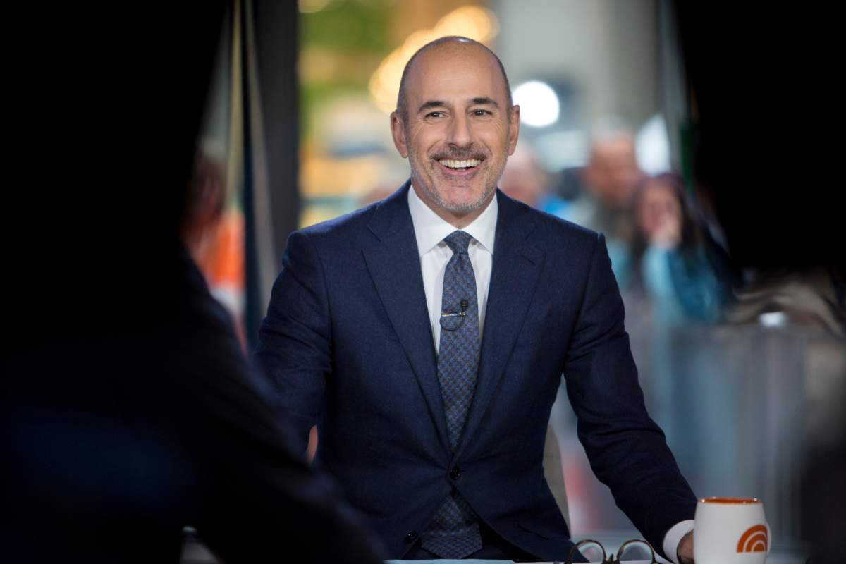 Pictured: Matt Lauer on Thursday Nov.16, 2017.