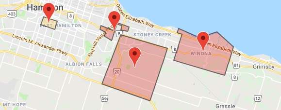 High winds knock out hydro for Alectra Utilities customers in Hamilton - image