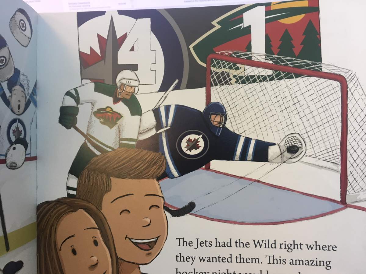 In the book, Preston had the Jets beat the Wild 4-1 during game two.