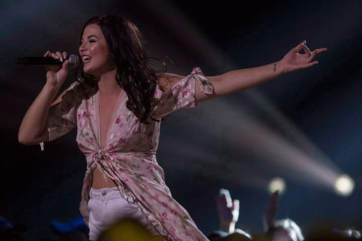 Jess Moskaluke picks up her third Juno nomination for “Country Album of the Year” with “A Small Town Christmas”.