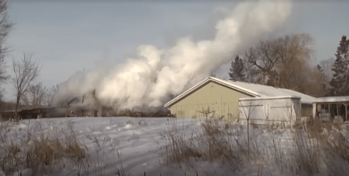 One of Sandy Pines Wildlife Centre's barns burned down in early January. They threw a 'barn raiser' on Friday evening to raise funds for a new one.