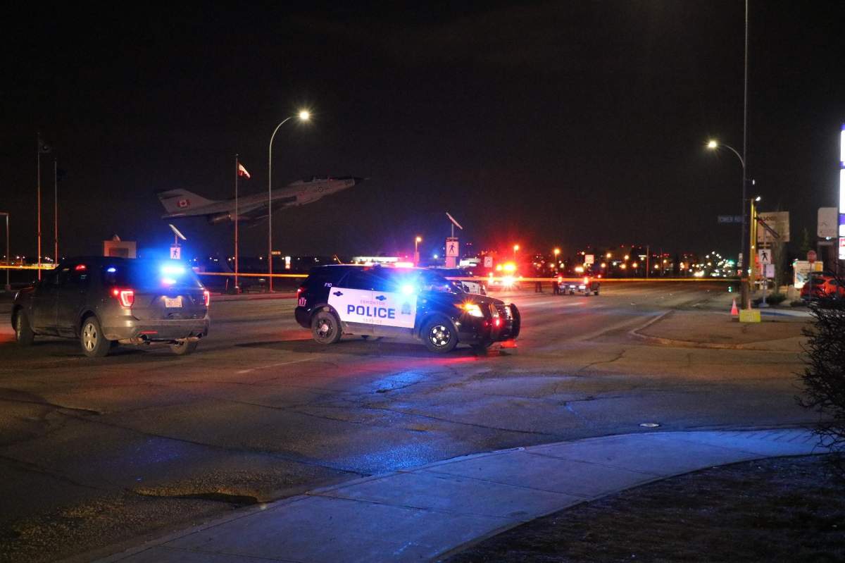 Edmonton police investigating the death of 16-year-old Chloe Wiwchar, who was hit in a crosswalk on Kingsway Avenue near 113 Street/Tower Road on Sunday, April 15, 2018.
