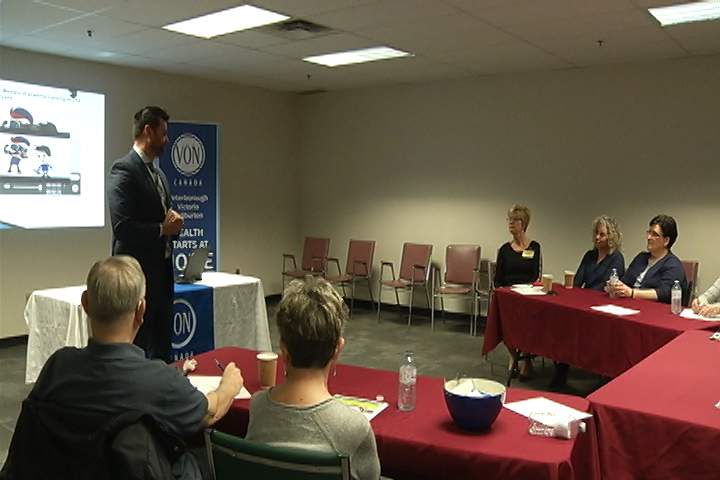 Peterborough's VON branch held an information seminar for caregivers and staff Wednesday to raise awareness about fraud. 