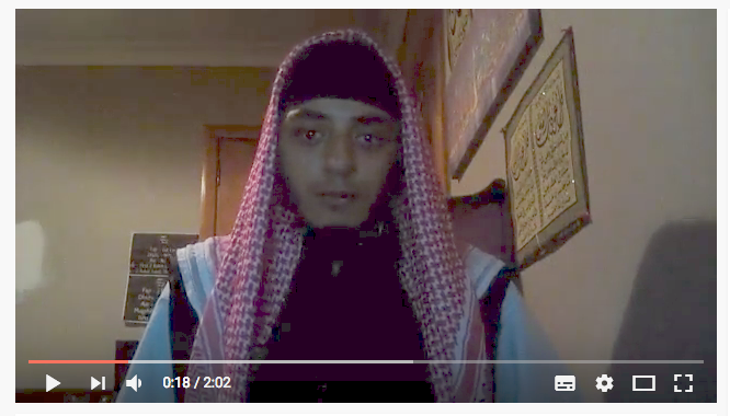 Jordayne Madams of New Zealand posted a video on YouTube following last year's Quebec mosque attack calling for retaliation.