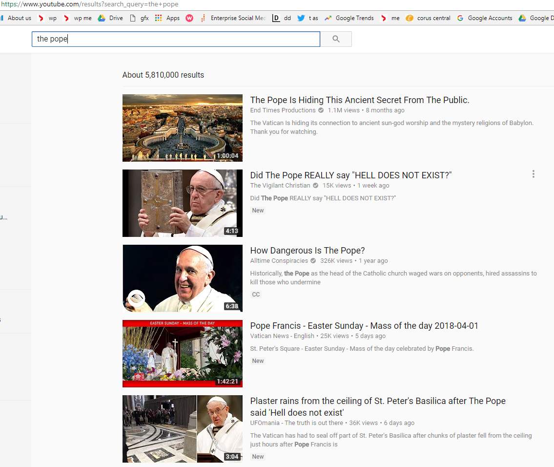 I created an anti-vax filter bubble for myself on YouTube (It was a bit too easy) - image