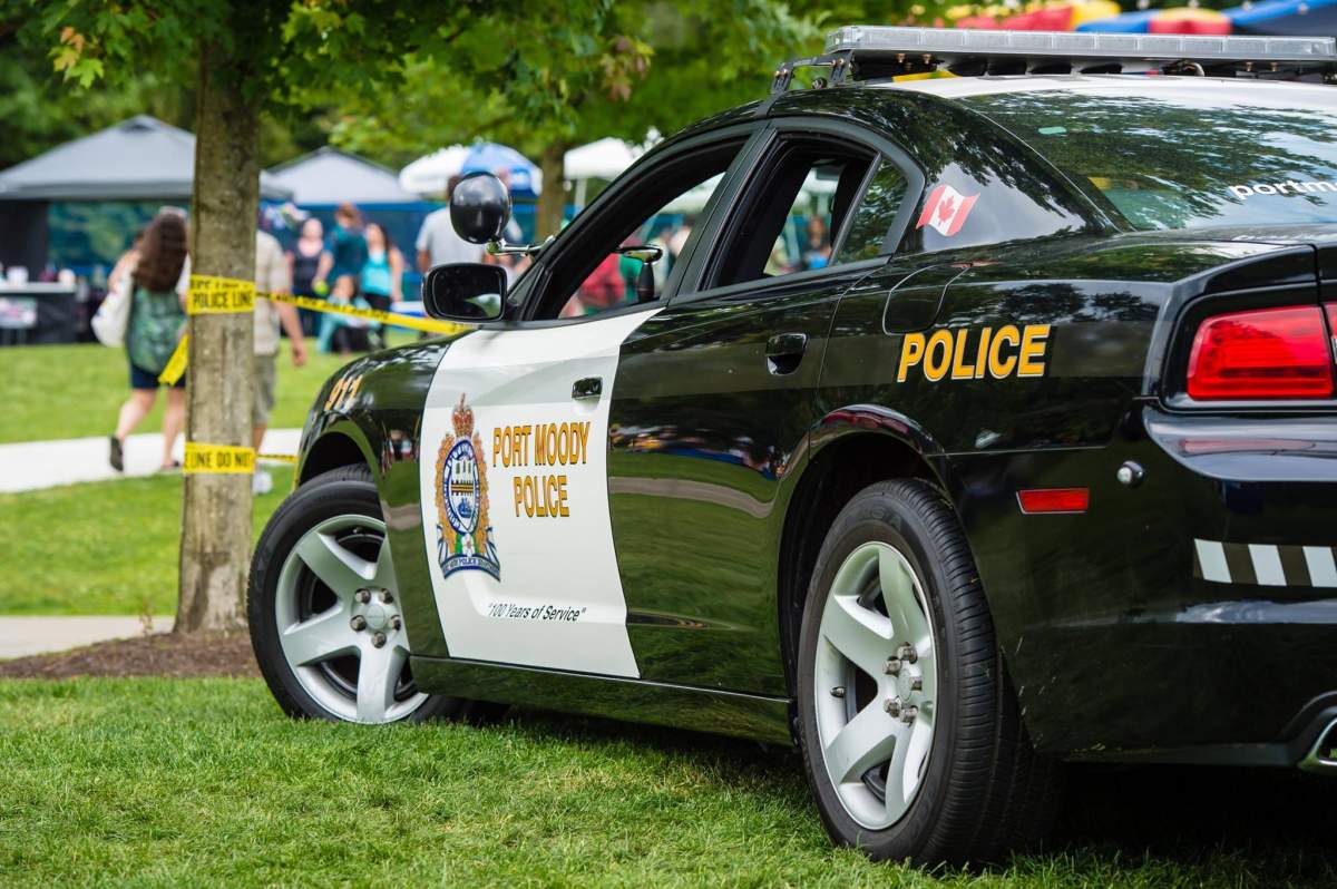 A Port Moody police cruiser.