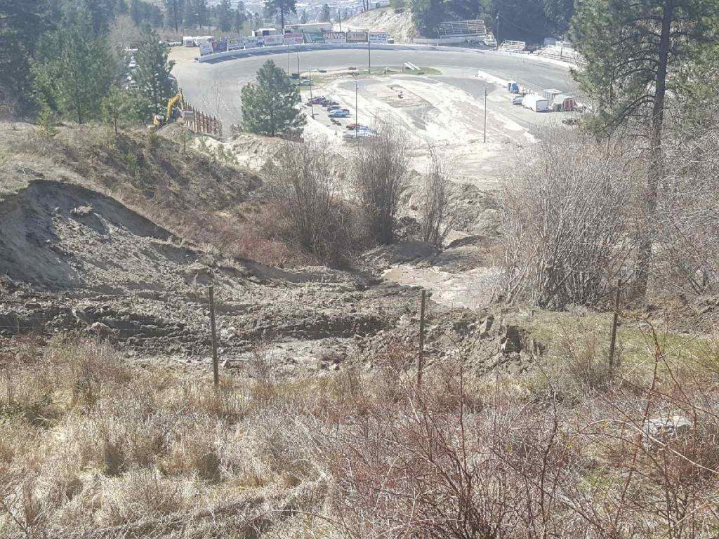 Cleanup underway at Penticton Speedway after mudslide - image