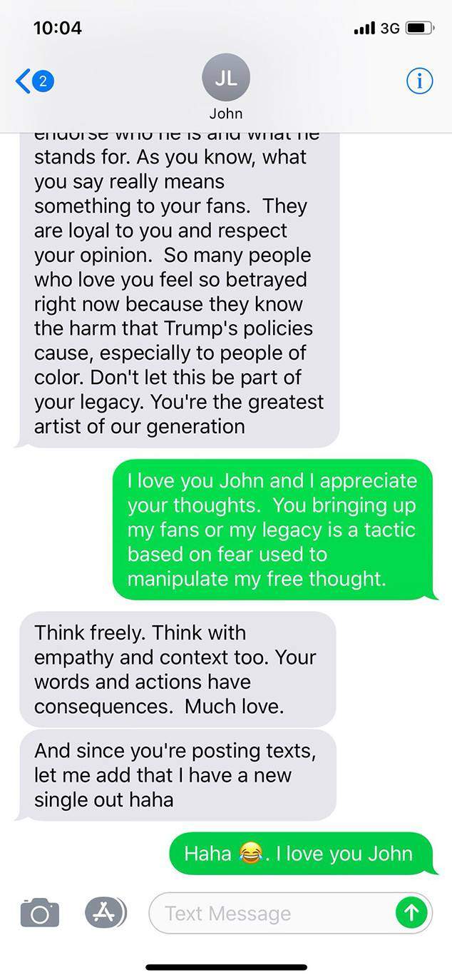 Kanye West backlash continues after rapper posts text messages with John Legend - image
