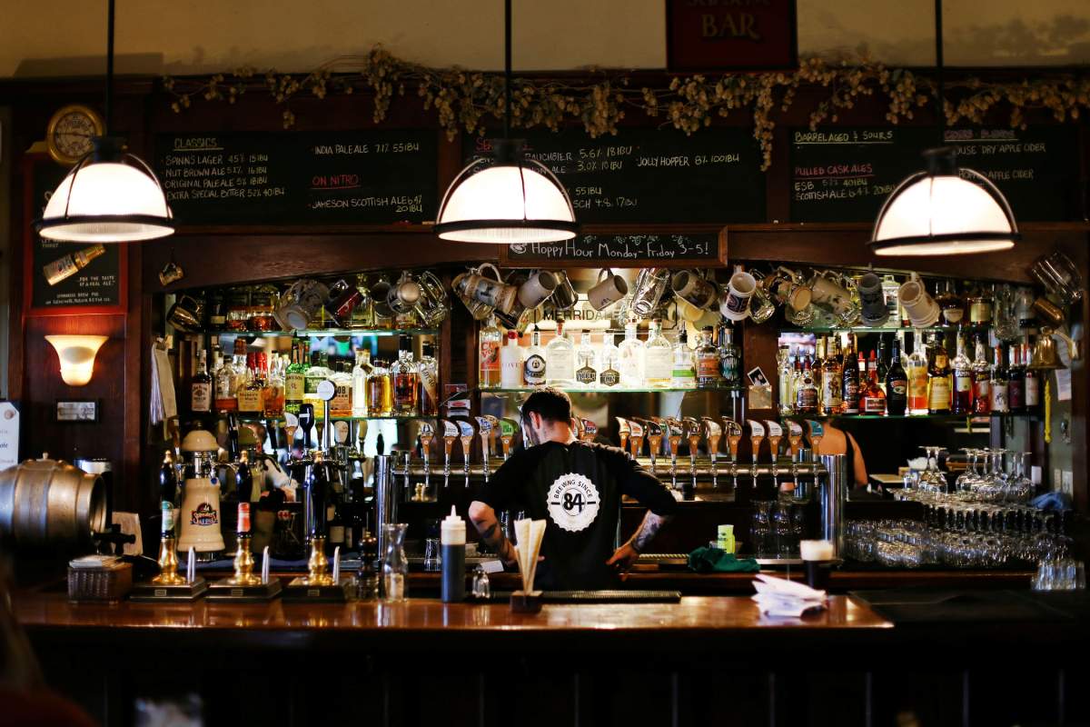 Spinnakers Brewpub along the Victoria Ale Trail.